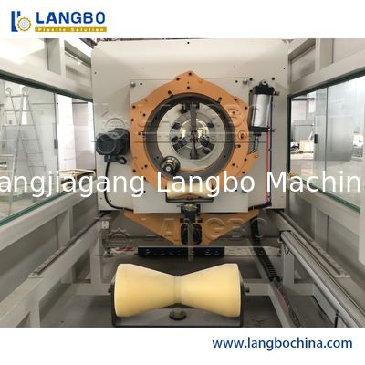 塵/破片の自由な切断システムが付いている150KG/High容量ポリ塩化ビニールの管の放出ライン