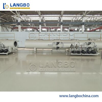 CE ISO Pvcパイプエクストルーションマシン 80/156 円形双螺旋エクストルーダー