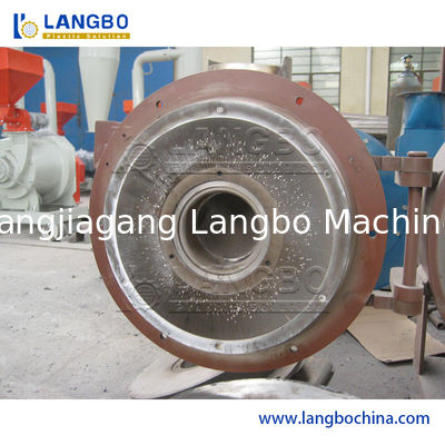 廃プラスチック粉砕機（PVCプロファイル、WPC床用）