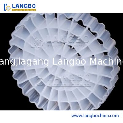 PE HDPE Mbbr バイオフィルムキャリア エクストルーション製造機械