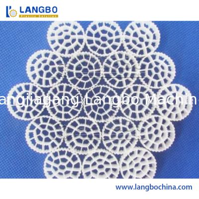 PE HDPE Mbbr バイオフィルムキャリア エクストルーション製造機械