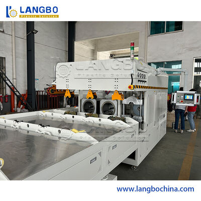 DTCの螺線形の供給機械が付いているポリ塩化ビニールの管の放出の機械/管のBelling電気機械