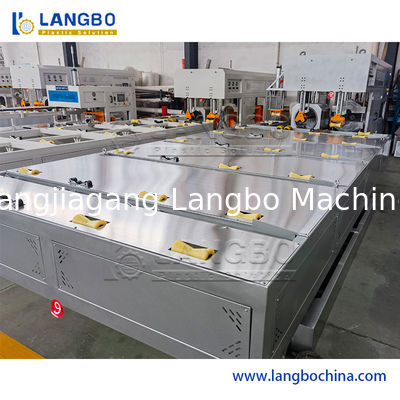 ポリ塩化ビニールの管のベーリング機械16 - 250mmの管の直径内部PLCシステム