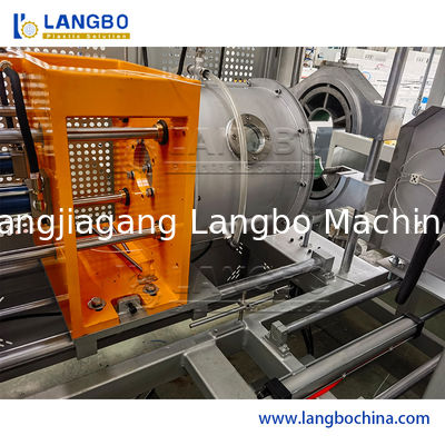 タッチスクリーン制御とシングルスクリューエクストルーダー付きの16~50mmの小型PVCパイプベルリングマシン