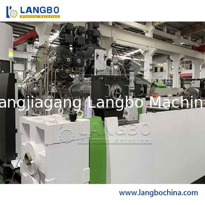 Plastic PVC Hot Cutting Pelletizing Pellet Granulating Recycling Extrusion Machine