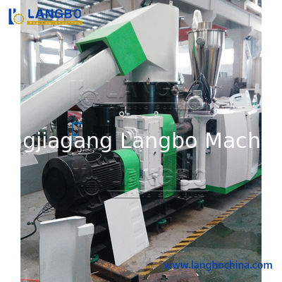 Plastic PVC Hot Cutting Pelletizing Pellet Granulating Recycling Extrusion Machine