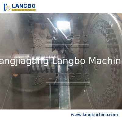 大きい性能円錐対ねじ押出機の注入口のMasterbatchの造粒機