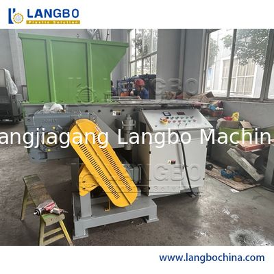 工業用単軸廃棄物金属プラスチックPP/PE/HDPE/LDPE/PVCパイプシェードラーマシン