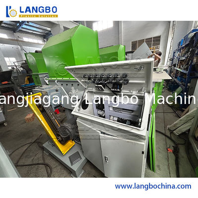 HDPE Pipe Single Shaft Shredder Rubber Head Plastic Waste Recycling Shredder Machines Price