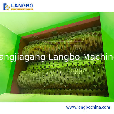 HDPE Pipe Single Shaft Shredder Rubber Head Plastic Waste Recycling Shredder Machines Price