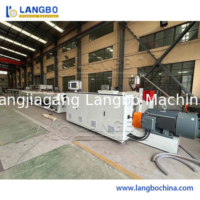 16-1600mm 高速HDPE PEプラスチック水道ガス管押出機 高効率プラスチックパイプ製造用