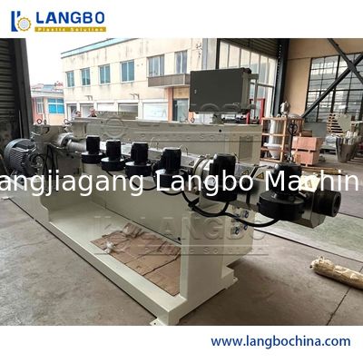 プラスチック単一ねじ押出機150 - PEの下水の管のための1500KG/Hの速度