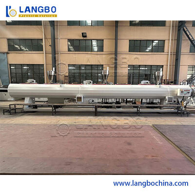 Iso大きいCapataiyの高速プラスチック管機械HdpeのPprの管の口径測定の真空