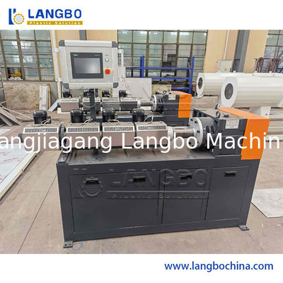 PEの管の単一ねじ押出機210KW 75/38の高容量