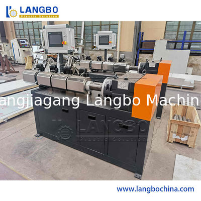 ISOの承認のプラスチック リサイクルの押出機機械、単一のPeの押出機機械