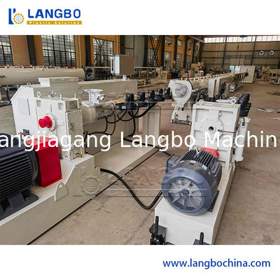 卸売 プラスチック PE HDPE PPR 水 ガス オイル 供給 パイプ パイプ エクストルーゼーション 生産ライン シングル スクロール エクストルーダー 製造 機械