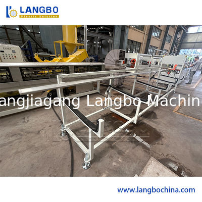 16-630 mm PVC CPVC UPVC / HDPE / LDPE / PE PP PPR 電線管/ホース ツイン&シングルスクリュー押出機 / 押出プラスチック製造機 水/ガス用