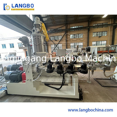 大型PRP管材挤出生产线，生产速度12米/分钟，西门子PLC控制