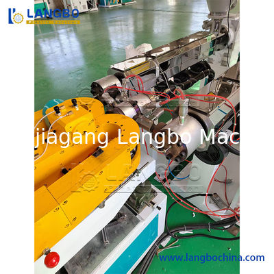 Plastic PVC / UPVC / PE / PP / PPR / LDPE Electricity Conduit Pipe / Tube Corrugated Tube Machine