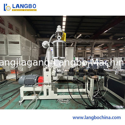 プラスチックの価格ストライプエクストルーション生産ライン PVCプロファイルエクストルーダー PVC価格タグホルダー製造機械