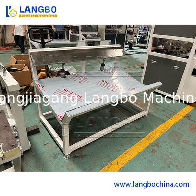 Plastic PP / PE / LDPE Soft PVC Transparent Profile Extruder Making Machine