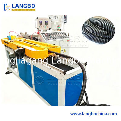 PVC Double Wall Corrugated Pipe Extrusion Production Line PVC PE Pipe Making Machine