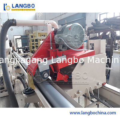 PVC PE PP Pipe Grooving Machine PVC Pipe Threading Machine Automatic PVC Slotting Machine