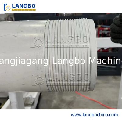 16~630mmのPVCパイプのための自動CNCパイプスレッド機械