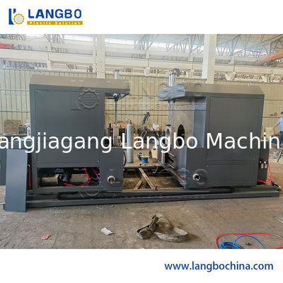 16~160mmのパイプと自動中心化のためのCNC/PLC制御付きのPVCパイプスレッドリングマシン