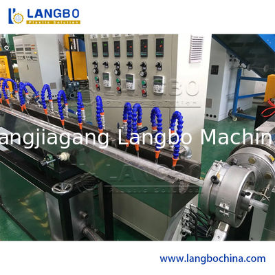 Plastic Pipe Making Machine Plastic Soft PVC Garden Fiber Braided Reinforced Pipe Flexible Hose/Corrugated Pipe/Tube Extrusion Making Machine