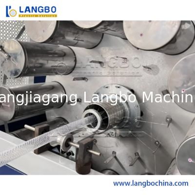 PVC Garden Fiber Braided Pipe Tube Making Machine PVC Fiber Reinforced Hose Extrusion Line Plastic Extruder Machine