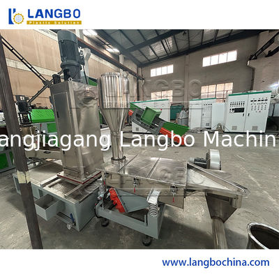 Granulating PP/PE Bags Plastic Pellets Extrusion Machine