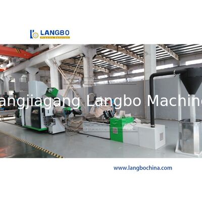 Two Stage PE/PP/Pet Plastic Recycle Granulating Machine/Pelletizing Machine