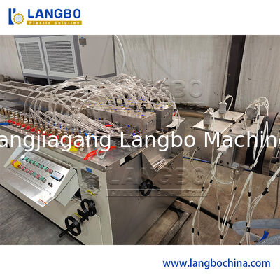 PVC トランク エクストルージョンライン ケーブル ワイヤ 保護 トランキング プロファイル 製造 機械 打孔装置