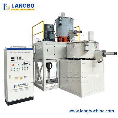 ISO耐久ねじコンベヤーの高性能の自動ポリ塩化ビニールのミキサー機械