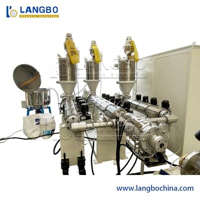 高速プラスチックプロフィール PPR 水排水管 製造 エクストルーション シングルスクリュー