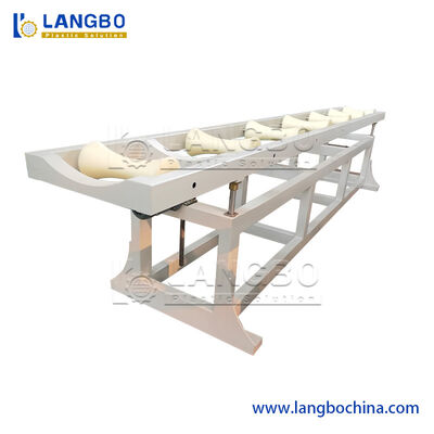 UPVC 75-250mmPVCパイプエクストルーションラインマシン 80/156エクストルーダー