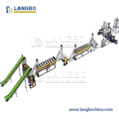 粉砕廃棄物 プラスチックのリサイクル ペレット化機械