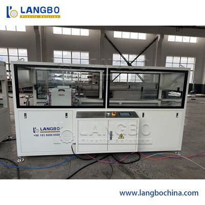 3層共突出PPRパイプ突出ライン 350kgs/h 容量と PLC制御