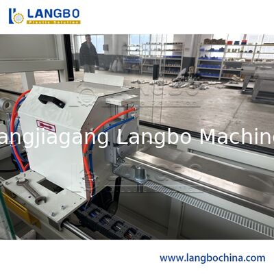 3層共突出PPRパイプ突出ライン 350kgs/h 容量とSIEMENS PLC制御