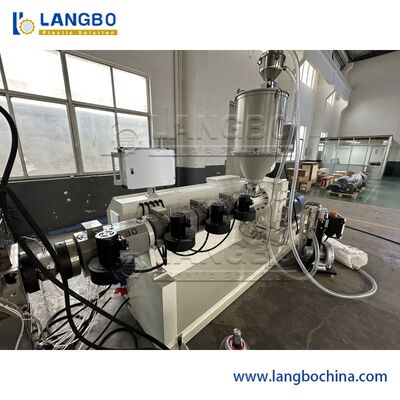 プラスチックPVCPPRHDPEUPVCCPVC水抜きパイプエクストルーダー 農業滴水灌輸ホースチューブ 電気管管 エクストルーション製造ライン