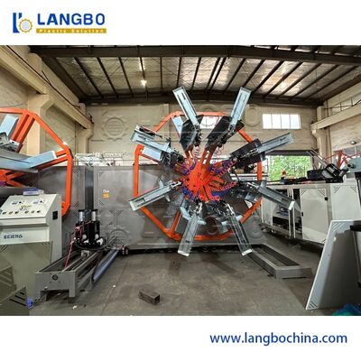 シュナイダー電気部品 自動プラスチックチューバー回転機 PEHDPE波紋管の回転範囲 1600-3200mm