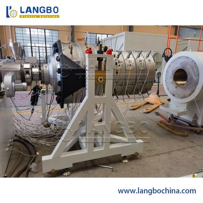 プラスチックPVC水排水管エクストルーダー 波紋パイプ エクストルーション製造機械