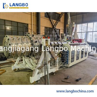 プラスチックPVC水排水管エクストルーダー 波紋パイプ エクストルーション製造機械