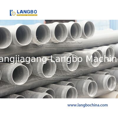 パイプ製造用ベリングマシン付きPVCパイプ押出ライン