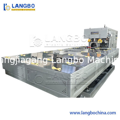 完全に自動的なプラスチック製のPVCチューブ・パイプ・エクストルーション・ベルリング・マシン