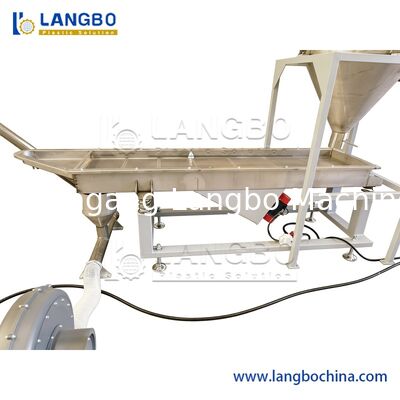 プラスチックのダブルツインスクリューエクストルーダーPVCダイフェイス 熱切断 複合 粒状 粒状 リサイクルライン