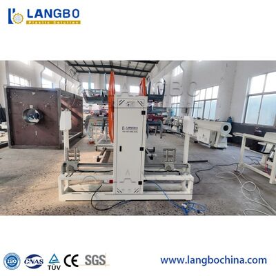 20-90mm PE HDPE PPR プラスチック給水・ガス・オイル供給パイプチューブ押出生産ライン 単軸押出機 パイプ製造機