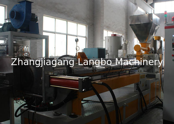 PEの微粒のプラスチック ペレタイジングを施す機械餌の放出機械大きい押出機容量