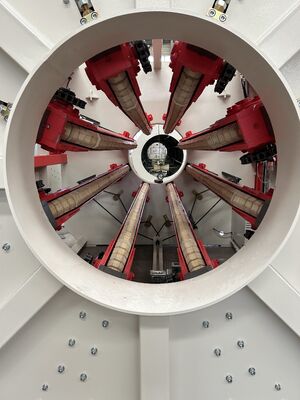 SJSZ92/188 800KG/H 高容量エクストルーダー 180-710mm プラスチックUPVC製造機械